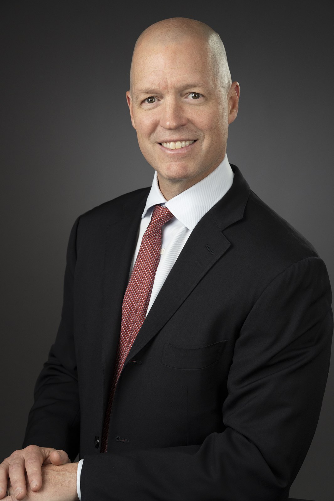 Polished studio headshot by Len Marks Photography, Huntington, NY